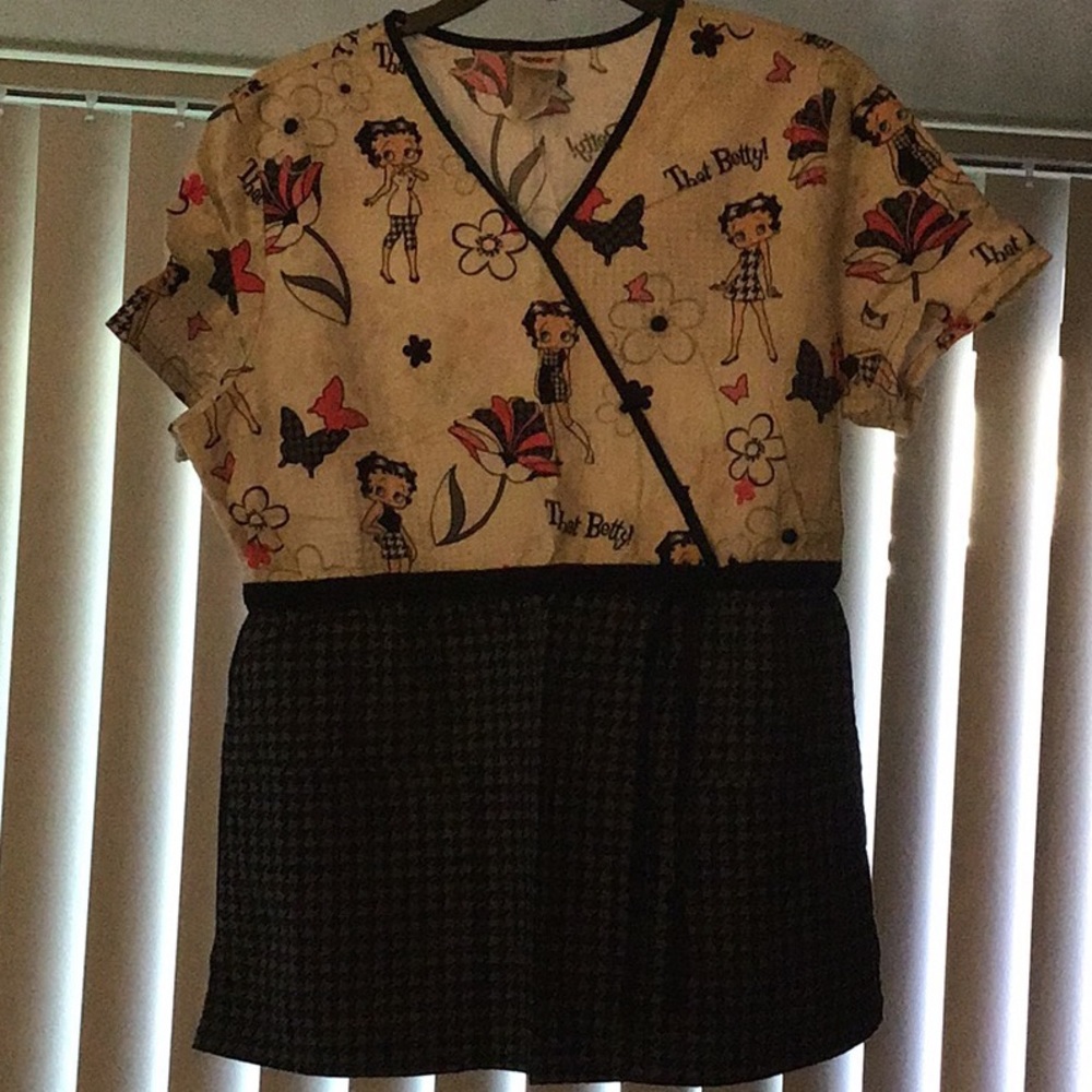 Betty Boop Scrub tops
